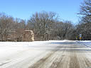 Western entrance to Arboretum